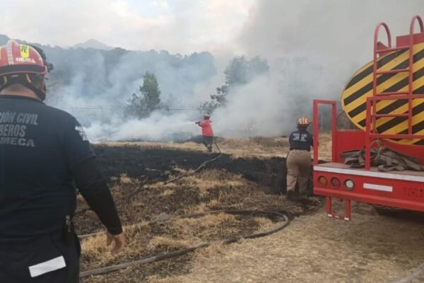 Bomberos controlan incendio en El Salto del Agua sin víctimas ni daños a bosques