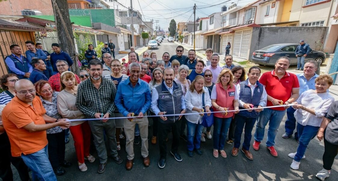 Atizapán acelera obras públicas: rehabilitan cerrada Del Tordillo