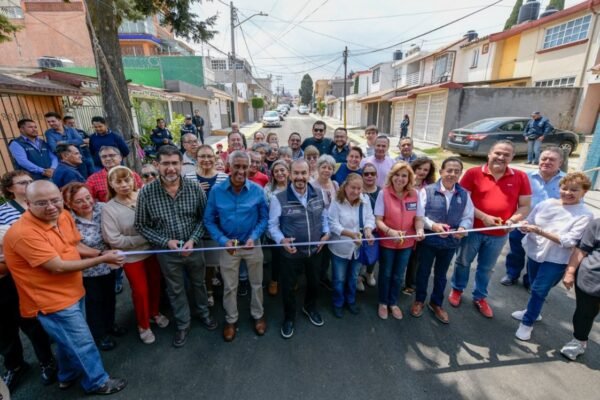 Atizapán acelera obras públicas: rehabilitan cerrada Del Tordillo