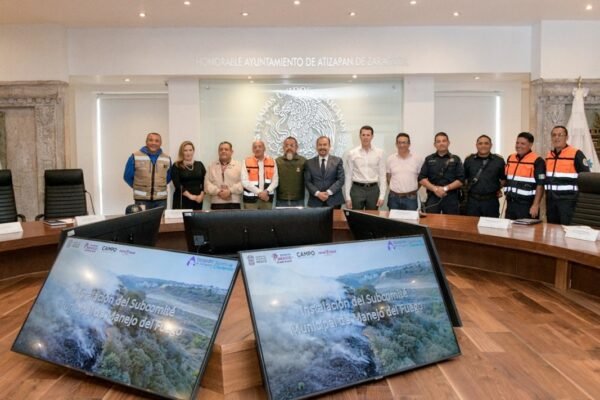 Atizapán refuerza defensa contra incendios forestales con nuevo subcomité