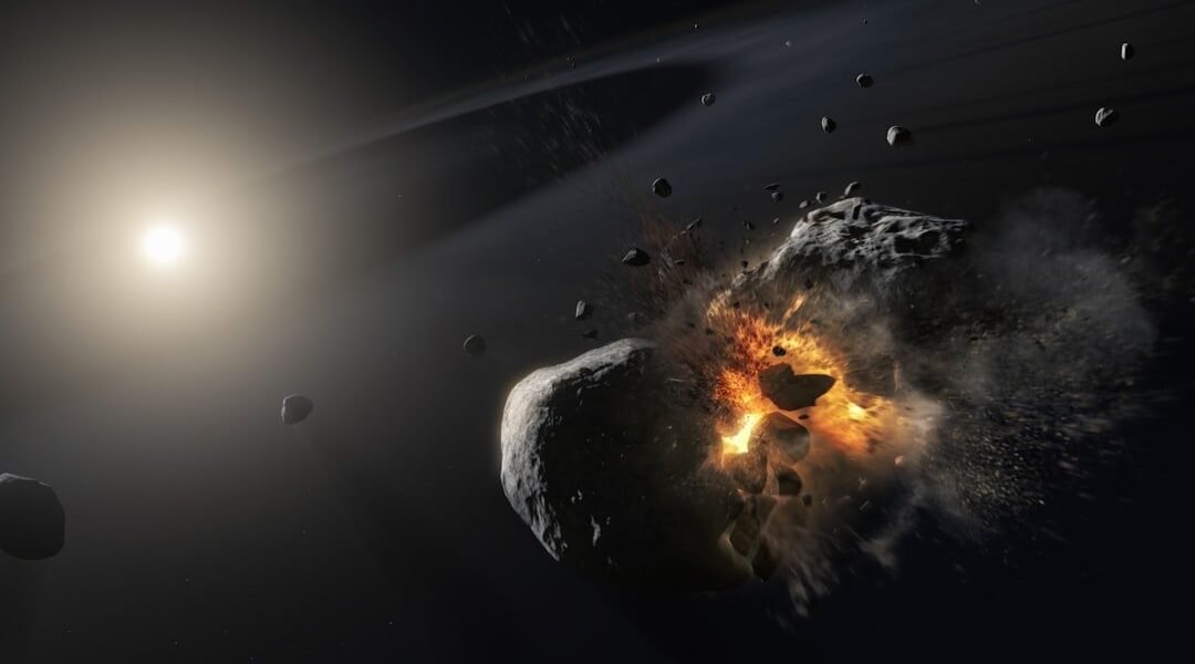 Observatorio latinoamericano registra la violenta colisión de dos estrellas