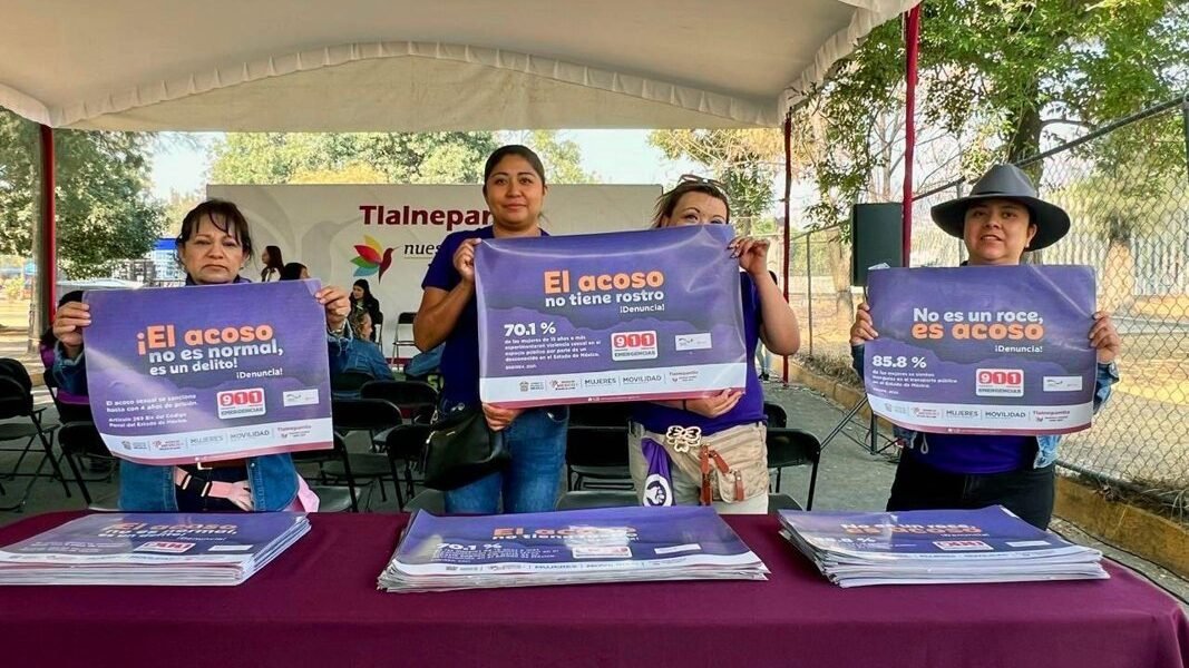 Estado de México relanza campaña contra acoso sexual en transporte público