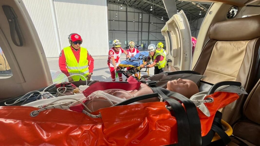 Estado de México capacita a 115 especialistas en evacuación aeromédica