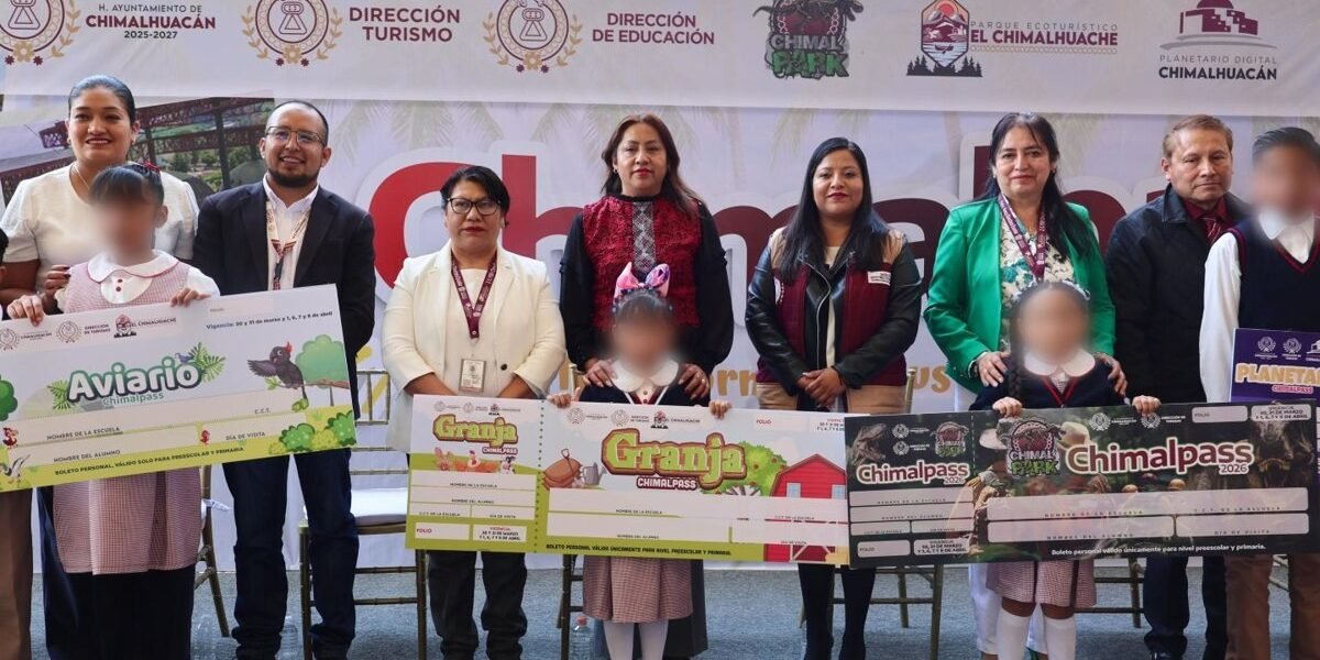 Chimalhuacán lanza 'Chimalpass': pase gratuito para 87 mil estudiantes en vacaciones