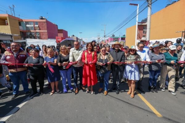 Chimalhuacán inaugura reconstrucción de calle El Molino con accesibilidad total