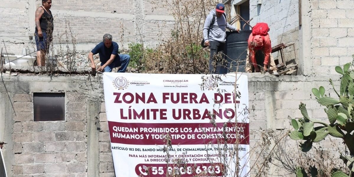 Chimalhuacán intensifica operativos contra asentamientos irregulares en zonas de riesgo