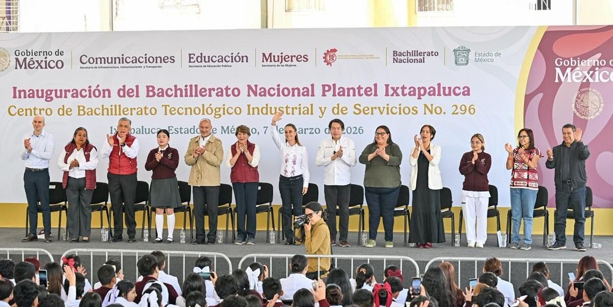 Edomex inaugura dos CBTIS con inversión de 134 mdp para ampliar educación tecnológica
