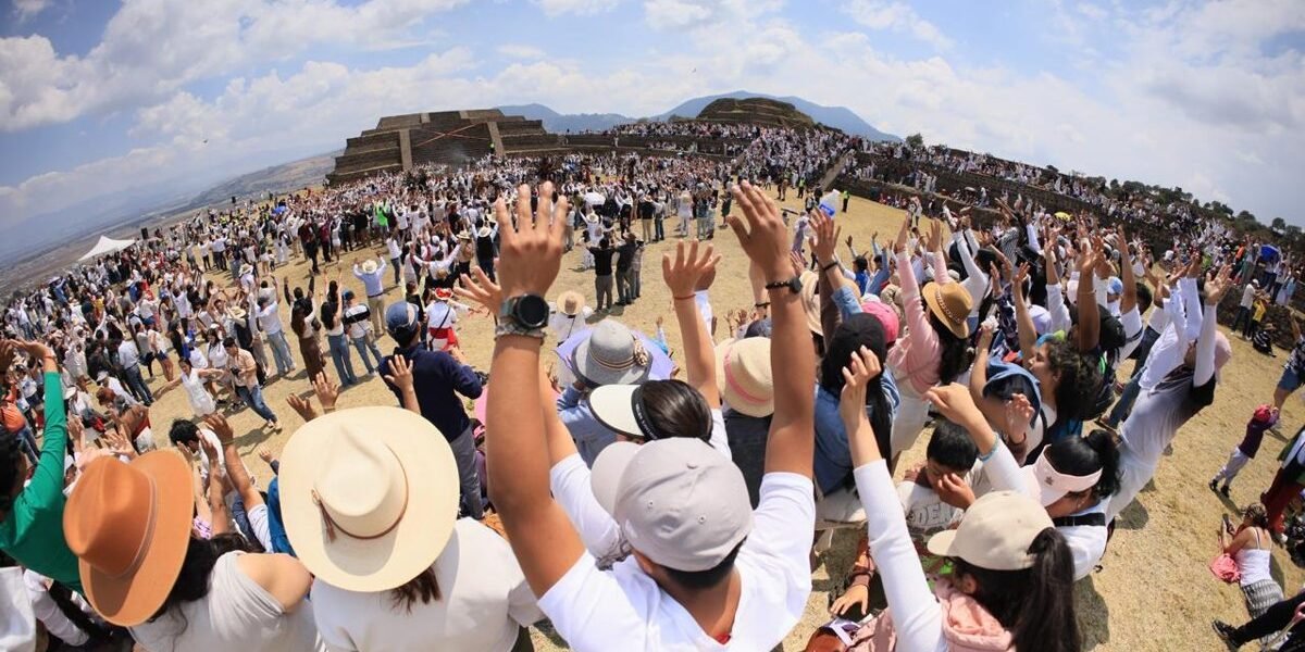 Concluye Festival del Quinto Sol con ritual ancestral en Teotenango