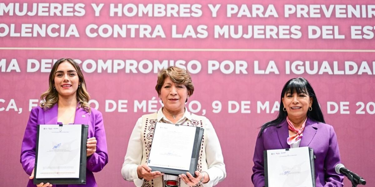 Edomex firma compromiso histórico contra la violencia de género con sus 125 municipios