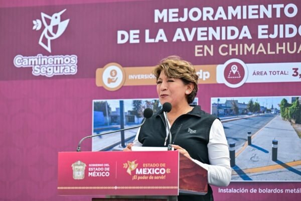 Chimalhuacán recupera espacios públicos con nueva avenida segura para mujeres