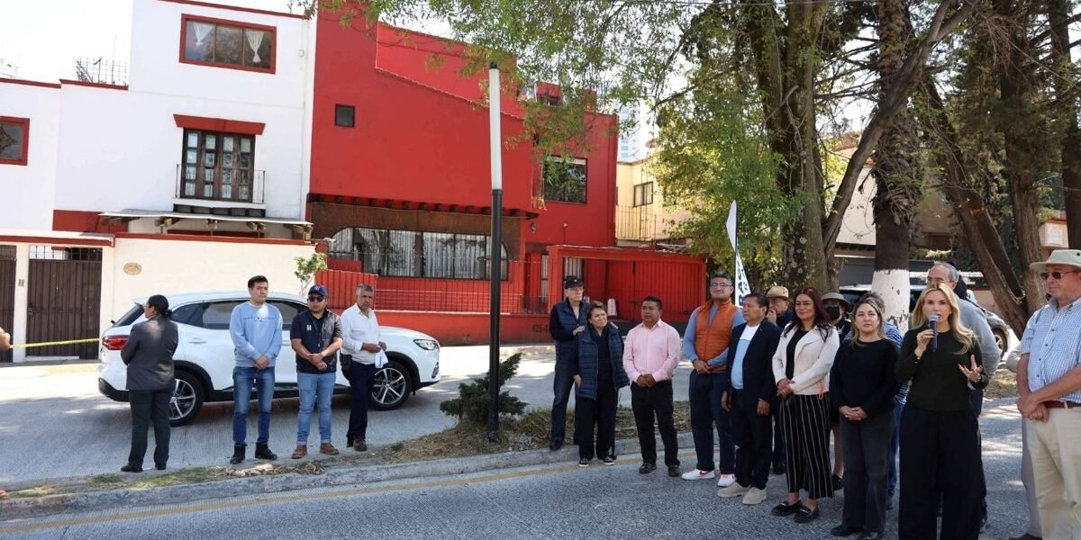 Huixquilucan entrega repavimentación de Lomas Anáhuac con inversión de 16.8 mdp