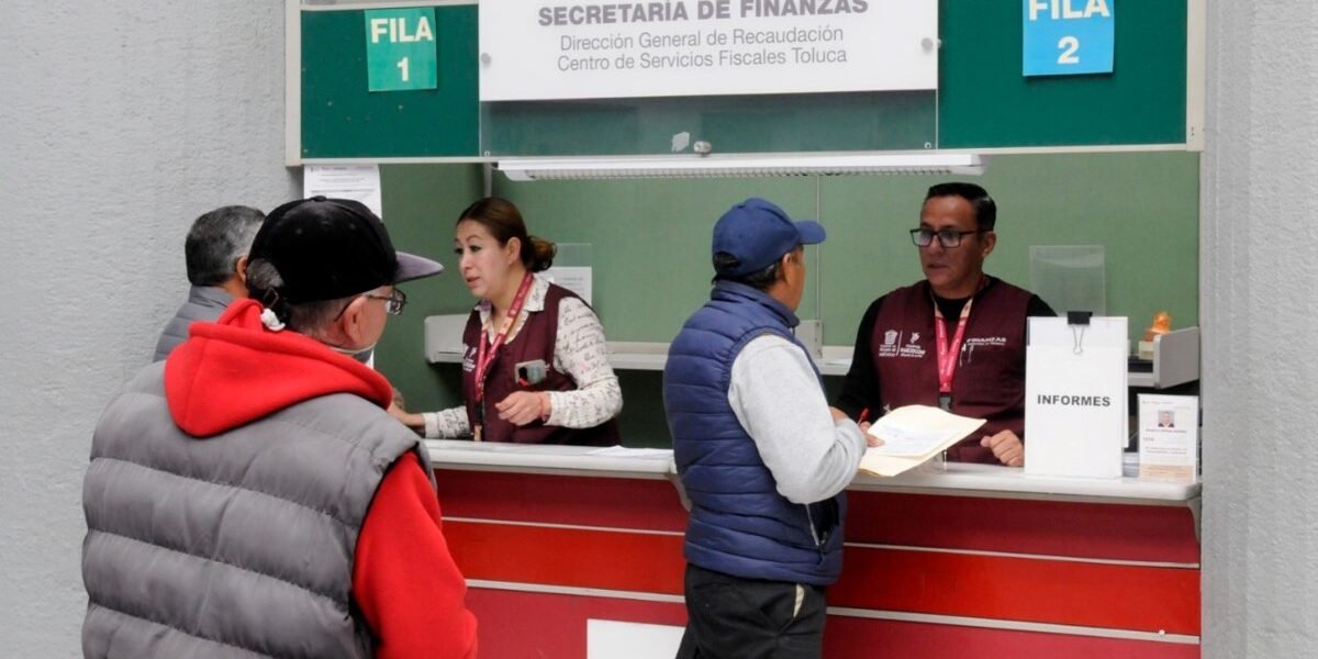 Edomex supera meta de recaudación fiscal con 4 mil mdp en el primer bimestre