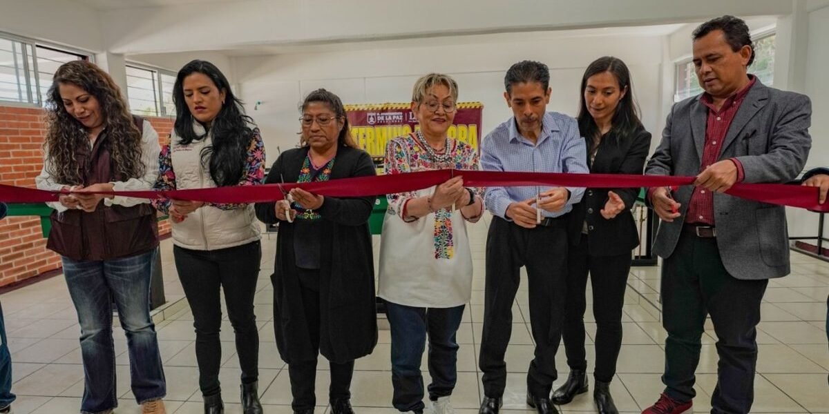 La Paz inaugura moderno laboratorio de ciencias en Preparatoria 171