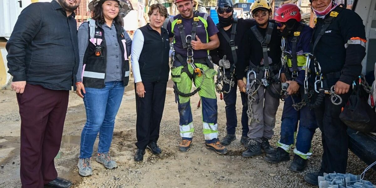 Gobernadora supervisa Mexicable Línea III con 66% de avance en Naucalpan