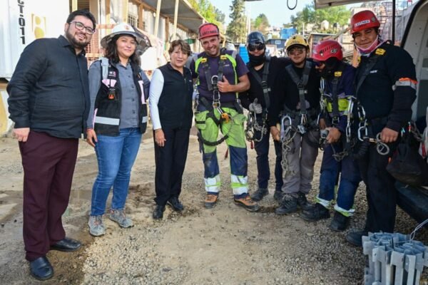 Gobernadora supervisa Mexicable Línea III con 66% de avance en Naucalpan