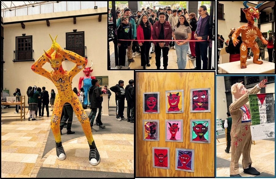 "Miradas Juderas": la cartonería de Ozumba se expone en el palacio municipal