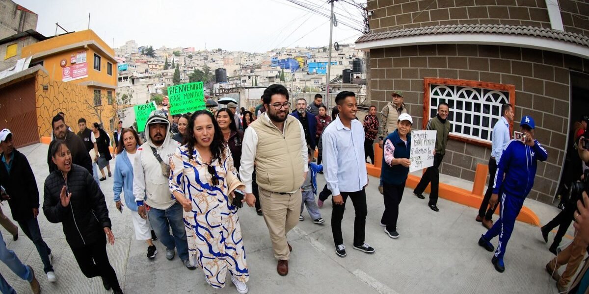 Naucalpan rehabilita calle Pensamiento tras 40 años de abandono