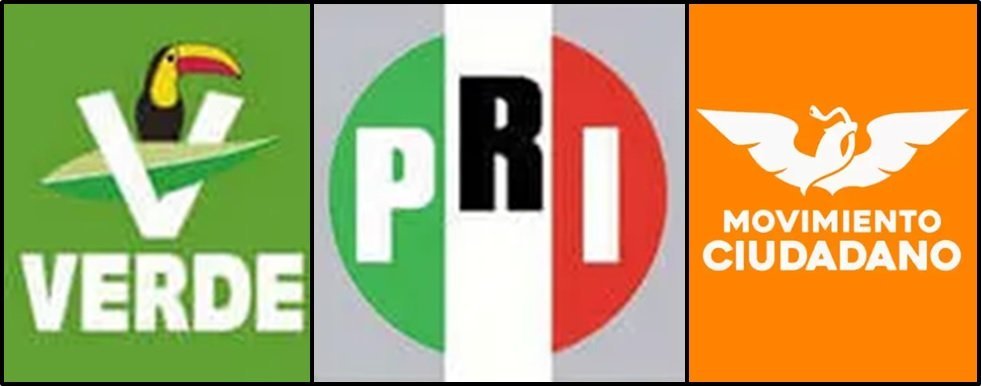 PRI, PVEM y MC adelantan campañas con primeros candidatos para 2027