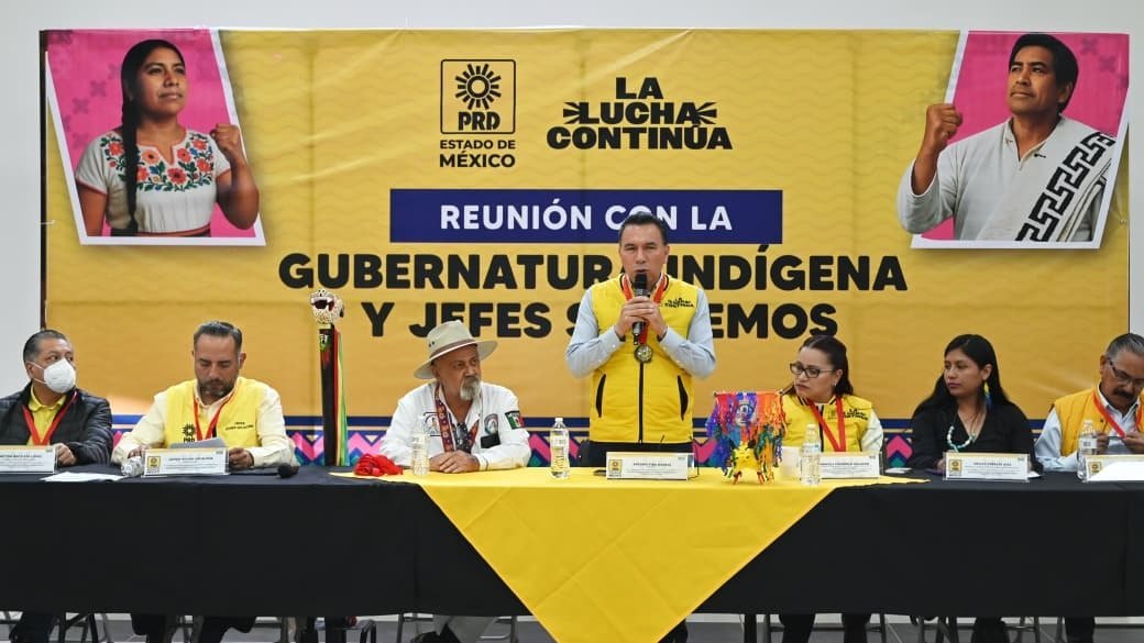 PRD se compromete a reformas legislativas para garantizar representación indígena