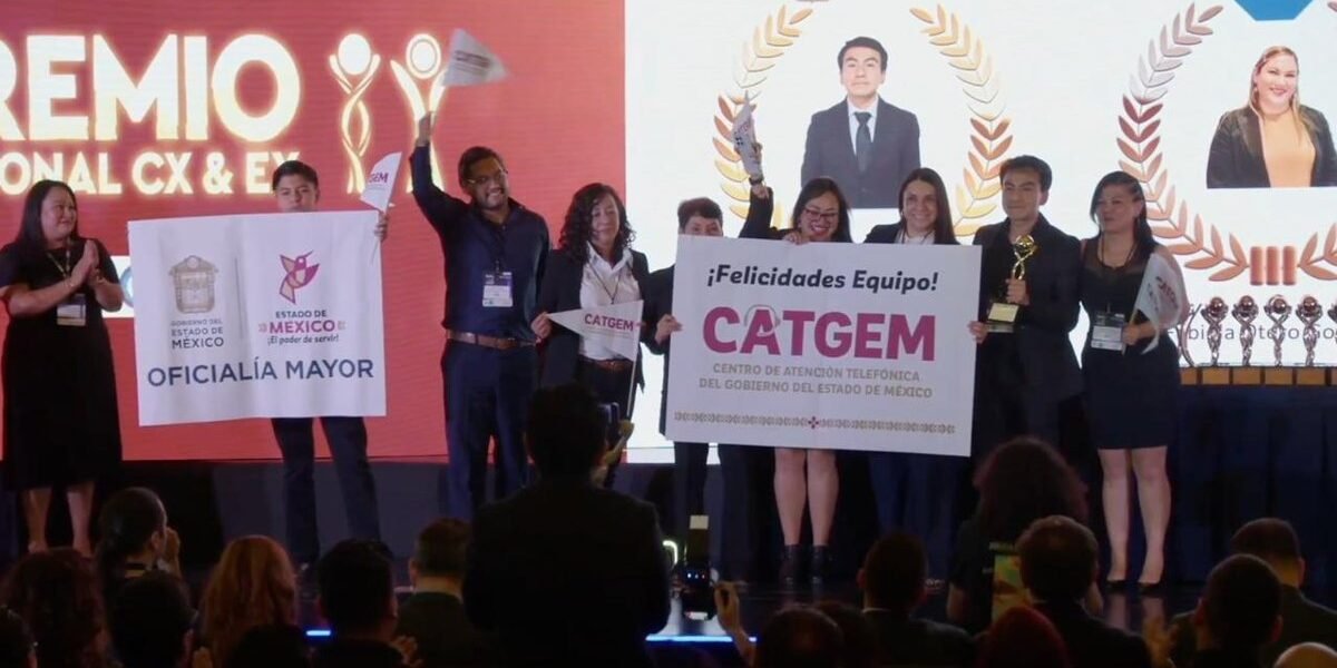 Estado de México gana premios nacionales por excelencia en atención ciudadana