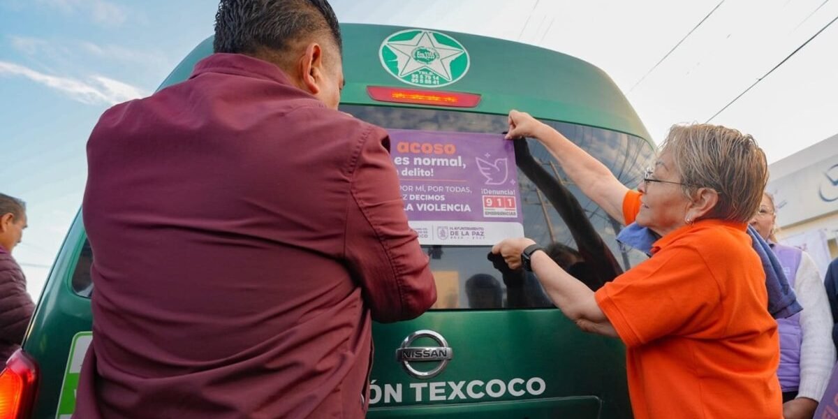 La Paz y Chicoloapan lanzan Operativo Muévete Segura en transporte público