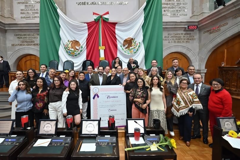 Congreso reconoce labor de mujeres periodistas y fotoperiodistas del Estado de México