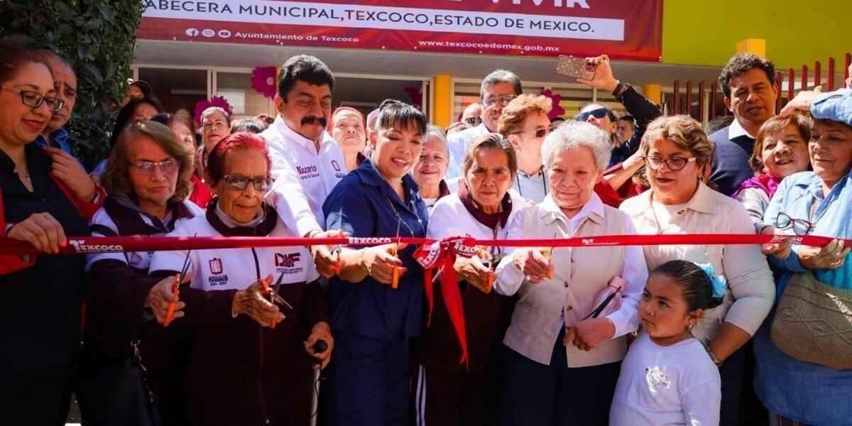 Texcoco inaugura Casa de Día del Adulto Mayor con inversión de 1.6 millones