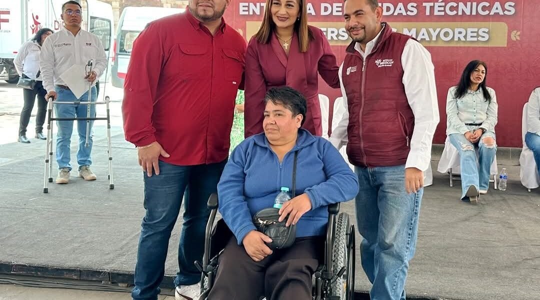 Tlalmanalco entrega ayudas técnicas a adultos mayores de 10 municipios