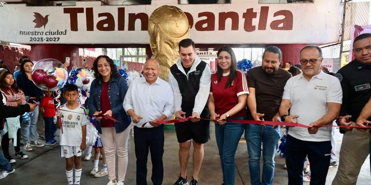 Tlalnepantla inaugura módulo deportivo para alejar a jóvenes de conductas de riesgo