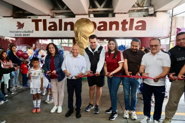 Tlalnepantla inaugura módulo deportivo para alejar a jóvenes de conductas de riesgo