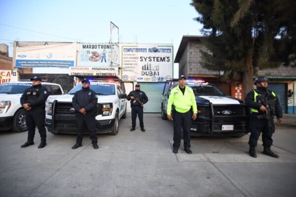 Estado de México refuerza seguridad en transporte con operativos en tres municipios