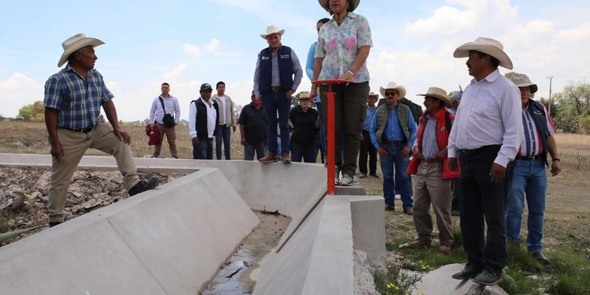 Aculco avanza en obras hidroagrícolas para mejorar acceso al agua