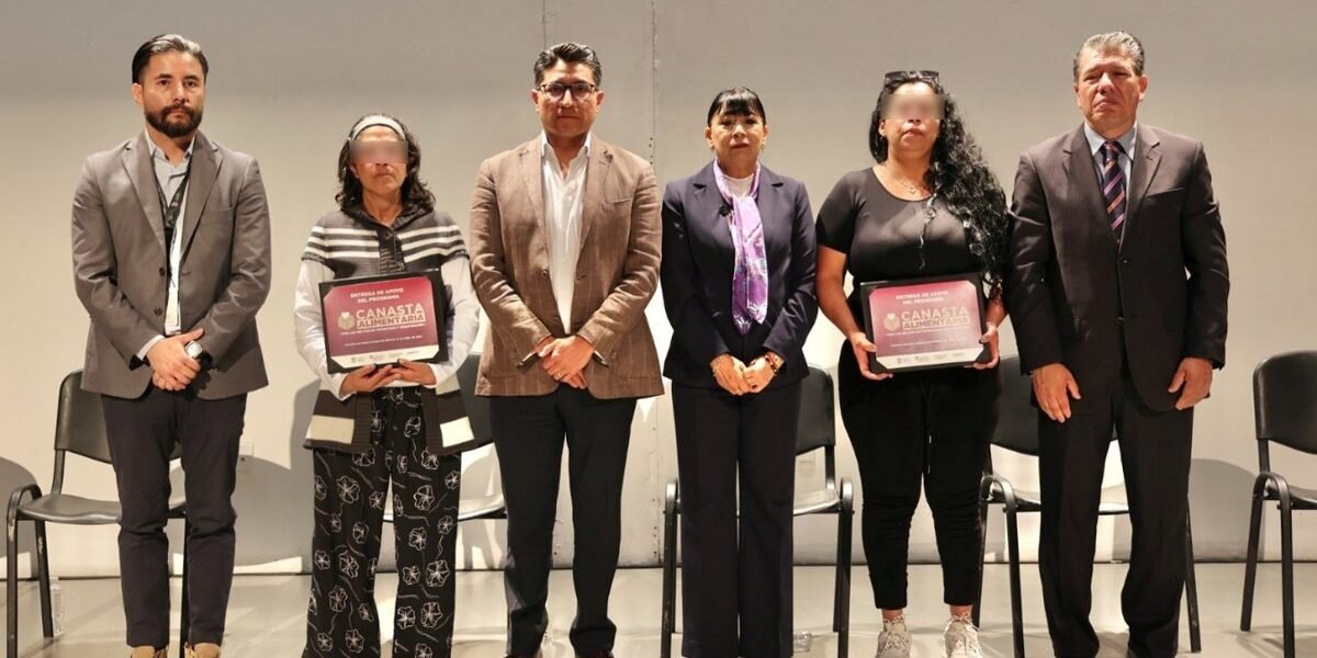 Edomex destina 4.3 mdp en canastas alimentarias para víctimas de feminicidio