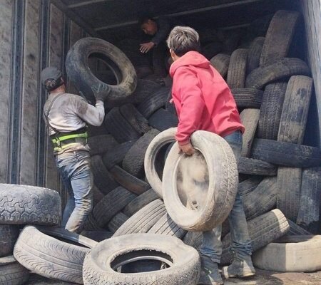 Amecameca intensifica recolección de llantas usadas para proteger el ambiente