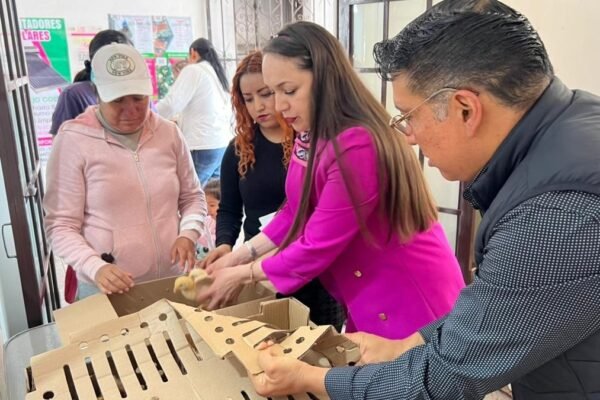 Amecameca apoya a microemprendedores con paquetes de aves de traspatio