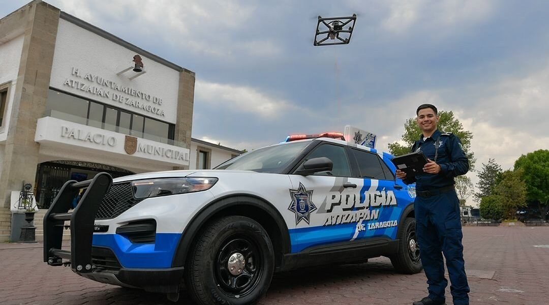 Atizapán refuerza seguridad con drones de vigilancia aérea de última tecnología