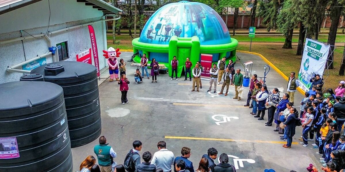 Estado de México instala 10 sistemas de captación de agua pluvial en centros deportivos