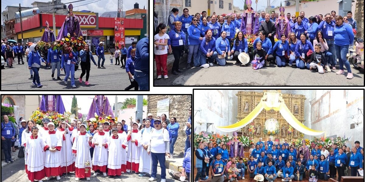 Tlalmanalco celebra 709 años de la canonización de San Luis Obispo de Tolosa
