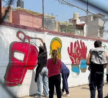 Chalco se suma a 'Tequios por la Tierra' con murales mundialistas