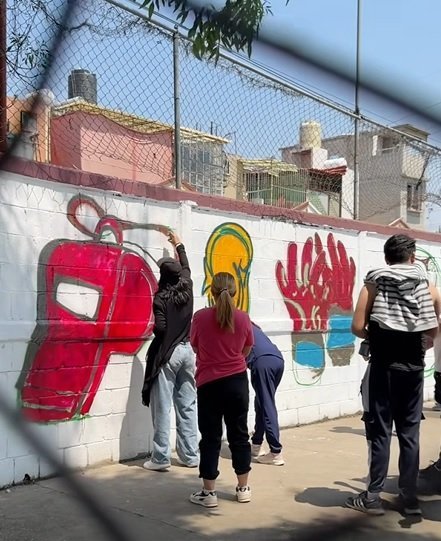 Chalco se suma a 'Tequios por la Tierra' con murales mundialistas
