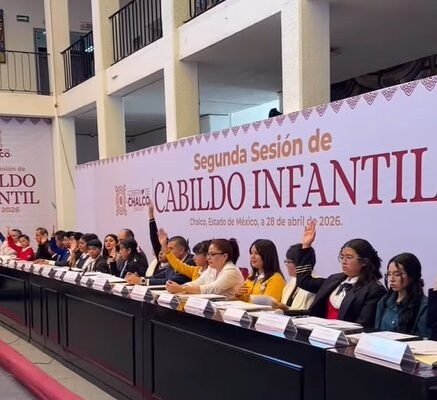 Chalco realiza Cabildo Infantil para escuchar propuestas de los niños