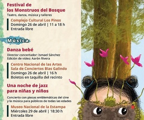 Secretaría de Cultura presenta cartelera nacional para celebrar el Día del Niño