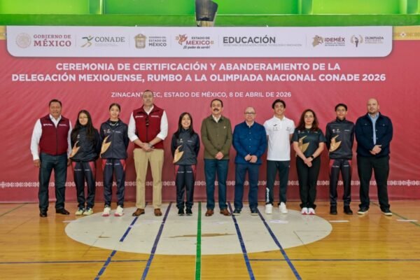 Más de mil deportistas mexiquenses competirán en la Olimpiada Nacional CONADE 2026