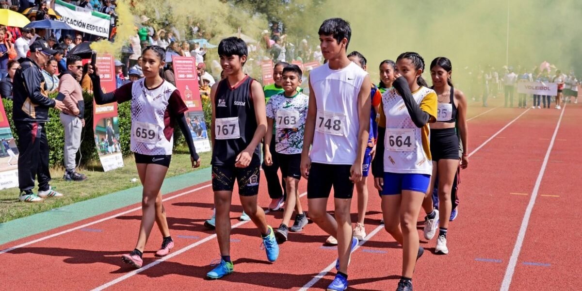 Más de 5 mil estudiantes mexiquenses compiten en Juegos Deportivos Estatales