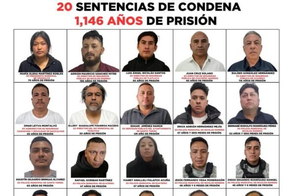 Operación Enjambre: sentencian a 20 servidores públicos a más de mil años de prisión