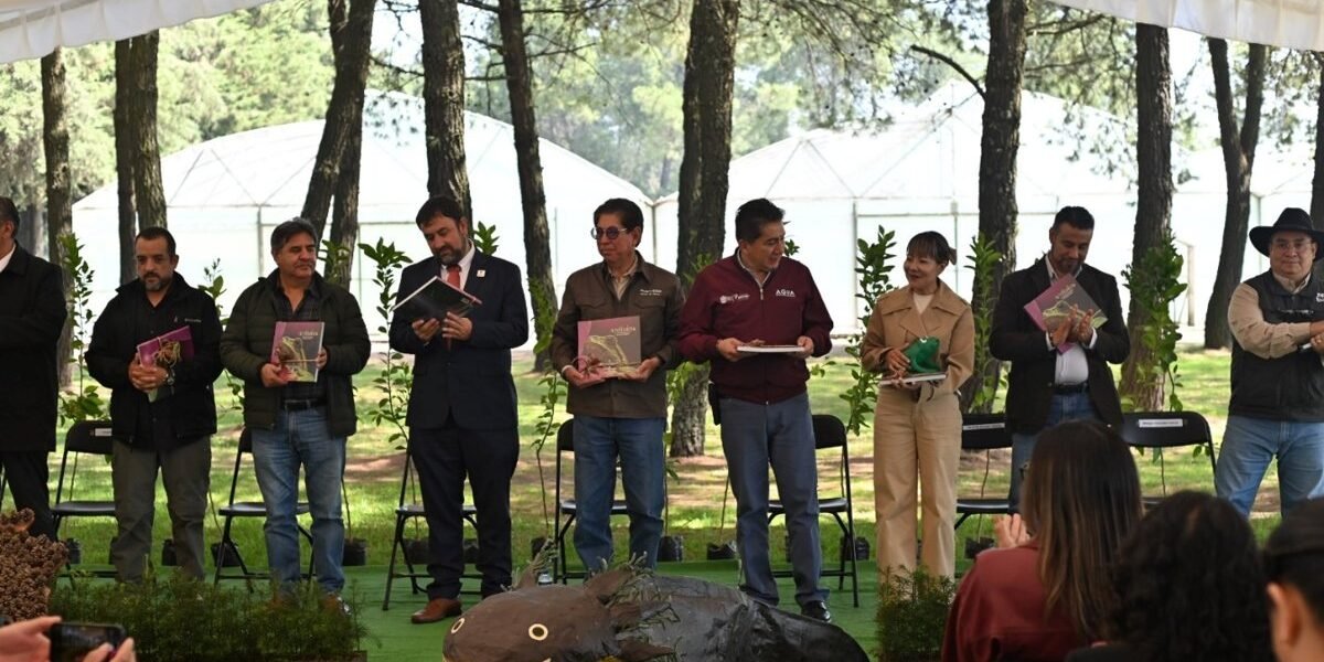 Estado de México presenta libro científico sobre anfibios en bosques