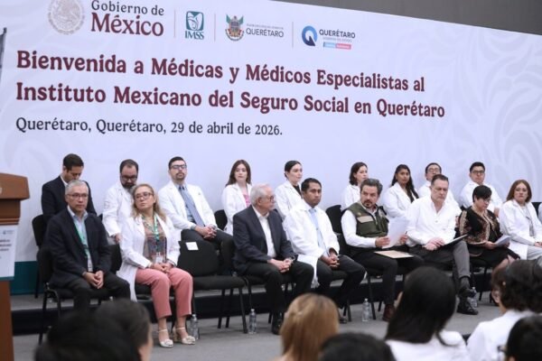 IMSS suma 205 especialistas en Querétaro para fortalecer la atención médica
