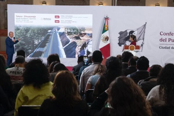 México acelera 3 megaobras viales en el Estado de México durante 2026