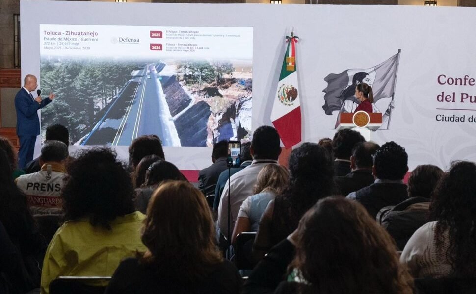 México acelera 3 megaobras viales en el Estado de México durante 2026