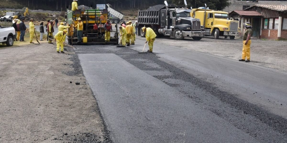 Reconstruyen carretera Ocoyoacac-Tenango del Valle con ahorro del 70%